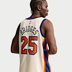 Mikal Bridges New York Knicks City Edition Men's Nike NBA Swingman Jersey