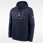 Dallas Cowboys Busted Play Club Men's Nike NFL Pullover Hoodie