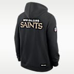 New Orleans Saints Initial Home Sideline Men's Nike Dri-FIT NFL Pullover Hoodie