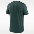 Playera universitaria Nike Dri-FIT para hombre Michigan State Sideline Legend