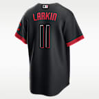 Jersey de béisbol Replica para hombre MLB Cincinnati Reds City Connect (Barry Larkin)