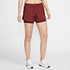 Nike Dri-FIT One Women's Mid-rise 8cm (approx.) 2-in-1 Shorts