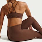 Nike Zenvy Women's High-Waisted Full-Length Leggings with No Front Seam
