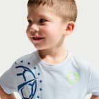 ナイキ ベビー スプリット サッカーボール Tシャツ