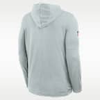 Buffalo Bills Rivalries Collection Sideline Men's Nike Dri-FIT NFL Long-Sleeve Hooded Top