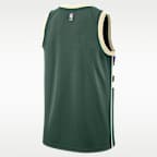 Milwaukee Bucks Icon Edition 男款 Nike Dri-FIT NBA Swingman 球衣