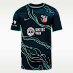 Jersey Nike Dri-FIT de la NWSL Replica para niños talla grande Kansas City Current Stadium Away