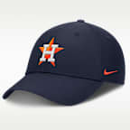 Gorra Nike Dri-FIT de la MLB ajustable para hombre Houston Astros Club