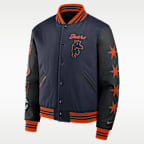 Chicago Bears Rivalries Collection Men's Nike NFL Full-Snap Varsity Jacket