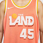 Jersey Nike de la NBA Swingman para hombre Donovan Mitchell Cleveland Cavaliers City Edition