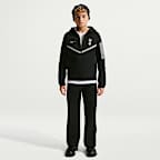 Tottenham Hotspur Tech Fleece Big Kids' Nike Soccer Full-Zip Hoodie