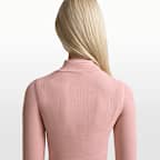 NikeSKIMS Ribbed Seamless Women's Cropped Full-Zip Jacket