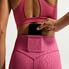 Nike Universa Women's High-Waisted Printed 7/8 Leggings with No Front Seam