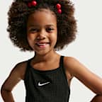 Vestido Dri-FIT para niñas talla pequeña Nike Bold Play
