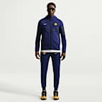 Inter Milan Tech Fleece Windrunner Nike Football hettejakke til herre