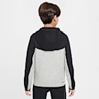 Nike Sportswear Tech Fleece Older Kids' Full-Zip Hoodie