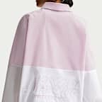 Chamarra de popelina oversized de medio cierre para mujer Nike Sportswear