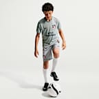Fotbollströja för uppvärmning Atlético Madrid (tredjeställ) Nike Dri-FIT för ungdom