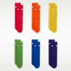 Nike Dri-FIT Performance Basics Younger Kids' Crew Socks (6 Pairs)