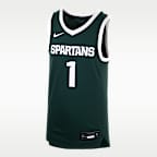 Michigan State Spartans Big Kids' Nike Basketball Replica Jersey