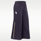 Minnesota Vikings Rivalries Collection Wide-Leg Women's Nike NFL Mid-Rise Woven Pants