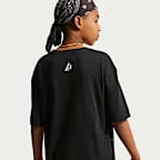 Los Angeles Lakers Nike Edge 26 Big Kids' Short-Sleeve T-Shirt