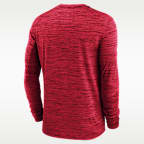 Playera universitaria Nike Dri-FIT para hombre Georgia Sideline Velocity