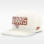 Texas Legacy Letter & Mascot Pro Men's Nike Dri-FIT College Adjustable Hat