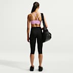 Bra imbottito a sostegno leggero Nike Zenvy Strappy – Donna
