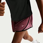 Shorts de correr Dri-FIT para niña talla grande Nike Tempo
