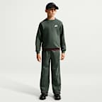 Sudadera para niños talla grande Nike Sportswear Club Fleece