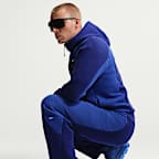 Nike Tech Renk Bloklu Açık Paçalı Fleece Erkek Eşofman Altı