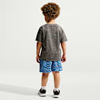 Shorts de tejido Woven Dri-FIT para niños talla pequeña Nike Bold Move
