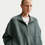 Nike 24.7 ImpossiblySoft Women's Dri-FIT Oversized 1/2-Zip Top
