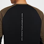 Nike Stride Men's Dri-FIT Waffle Crew-Neck Running Top