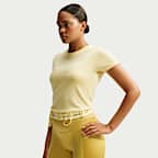 Haut à manches courtes NikeSKIMS Performance Cotton Blend pour femme