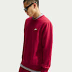 Sudadera de cuello redondo de tejido Fleece para hombre Nike Club