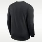 Texas Sideline Coach Men's Nike Dri-FIT College Long-Sleeve Top