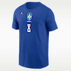 Bruno Guimarães Brazil Men's Nike Soccer T-Shirt