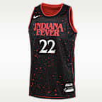 Caitlin Clark Indiana Fever x Stranger Things 2025 Rebel Edition Kids' Nike Dri-FIT WNBA Victory Jersey