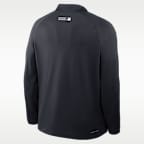 New York Yankees Authentic Collection Men's Nike Dri-FIT MLB 1/2-Zip Long-Sleeve Top