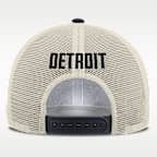 Gorra de rejilla Nike de la MLB ajustable para hombre Detroit Tigers Cooperstown Rise