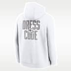 Georgia 2026 White Out Dress Code Men's Nike College Pullover Hoodie