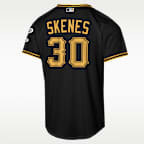 Jersey de local Nike Stadium de la MLB local para niños talla grande Paul Skenes Pittsburgh Pirates