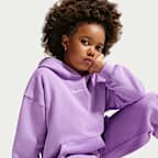 Nike Sportswear Little Kids' Studio Fleece Pullover Hoodie