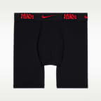 Ropa interior larga estampada Dri-FIT para niños talla grande (paquete de 2) Nike