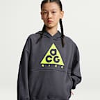 Sudadera con gorro de tejido Fleece para niños talla grande Nike ACG