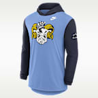 North Carolina Campus Legacy Men's Nike Dri-FIT College Long-Sleeve Hooded T-Shirt