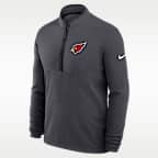 Arizona Cardinals Logo Victory Men's Nike Dri-FIT NFL 1/2-Zip Long-Sleeve Top