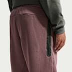 Pants de tejido Fleece con dobladillo abierto para hombre Nike Tech